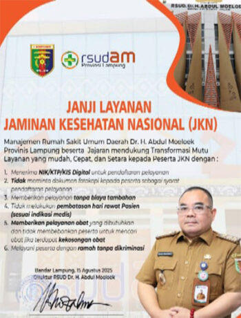 RSUD Dr. H. Abdul Moeloek Perkuat Layanan dan Kolaborasi dengan BPJS Kesehatan di 2025