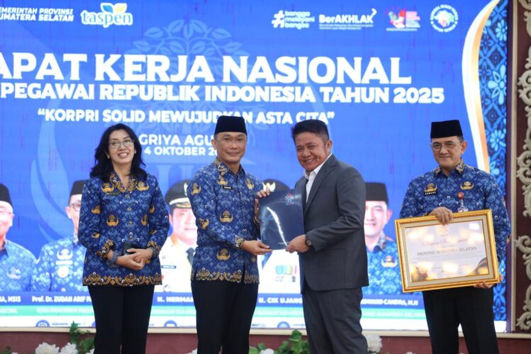 Gubernur Herman Deru Sebut Rakernas dan Pornas KORPRI 2025 Jadi Momentum Berkah Bagi Sumsel