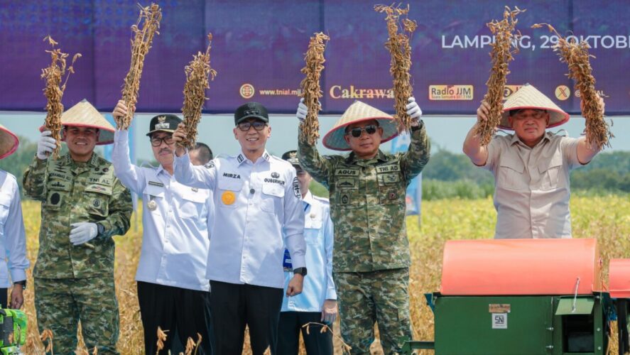 Menhan Sjafrie Sjamsoeddin: Lampung Siap Jadi Pusat Swasembada Kedelai Nasional