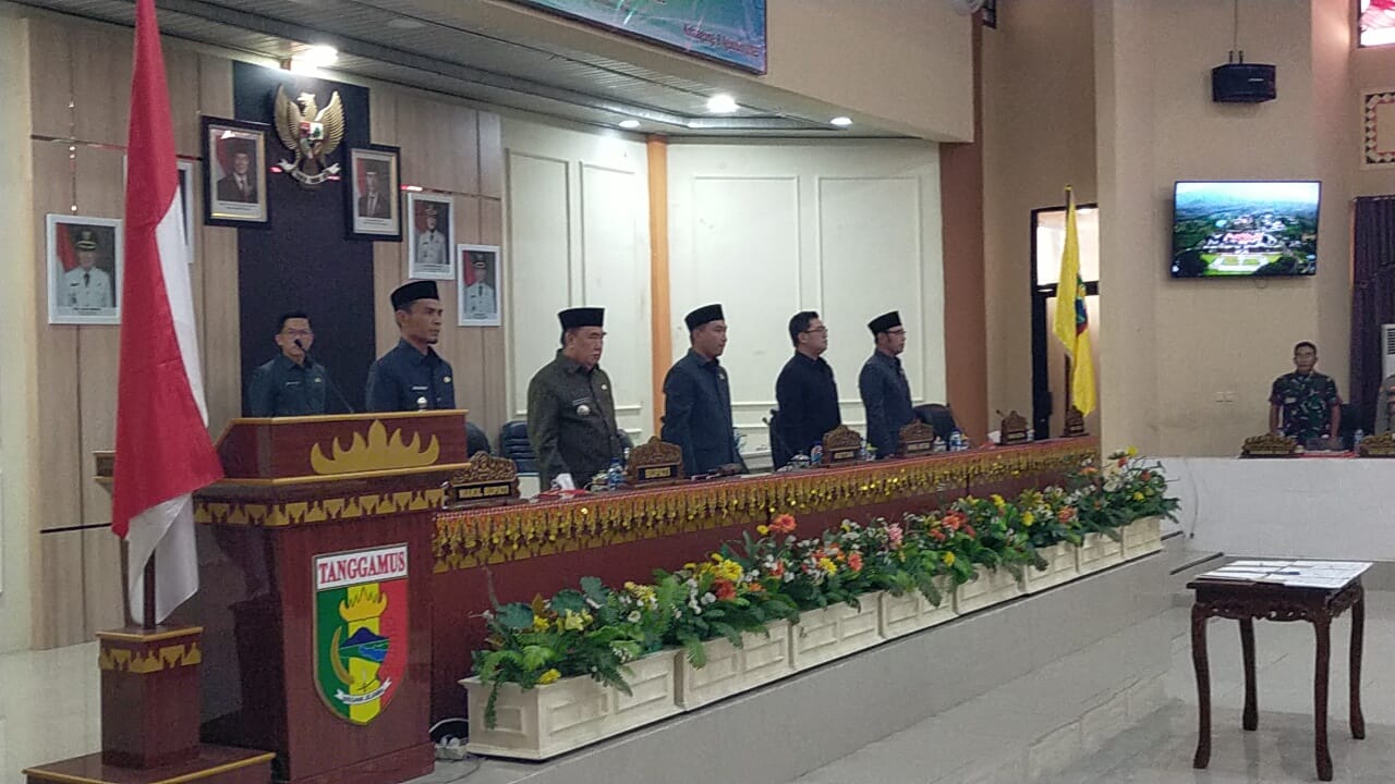 Bupati Tanggamus Sampaikan Rancangan KUA-PPAS 2026