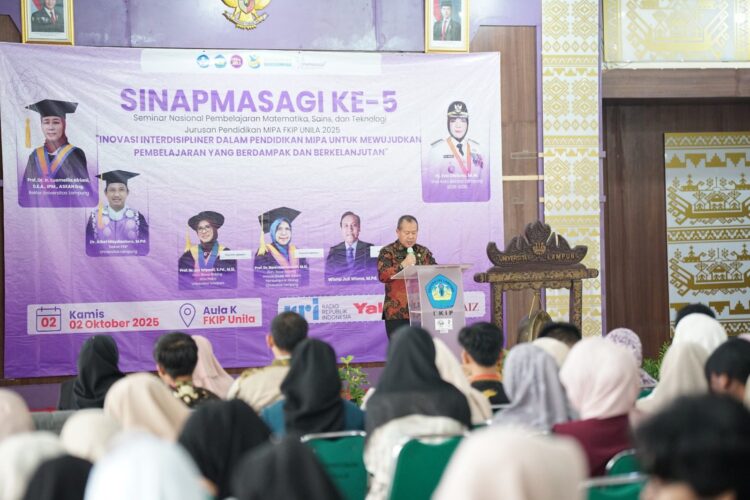 Unila Gelar Semnas Sinapmasagi ke-5 Dorong Inovasi Pendidikan Interdisipliner