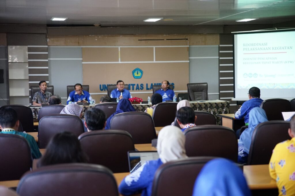 Unila Gelar Rakor Kebijakan Insentif KTW 2025