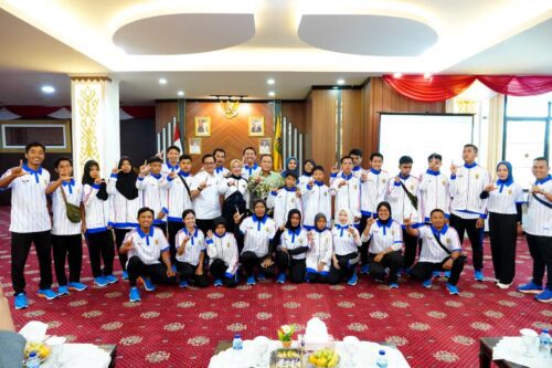 Pelepasan Kontingen POPNAS dan PEPARPENAS 2025, Lampung Mantapkan Langkah Menuju Prestasi Nasional