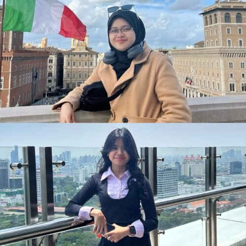 Dua Putri Lampung Raih Beasiswa Penuh ke Italia, Bukti Anak Lampung Bisa Mendunia