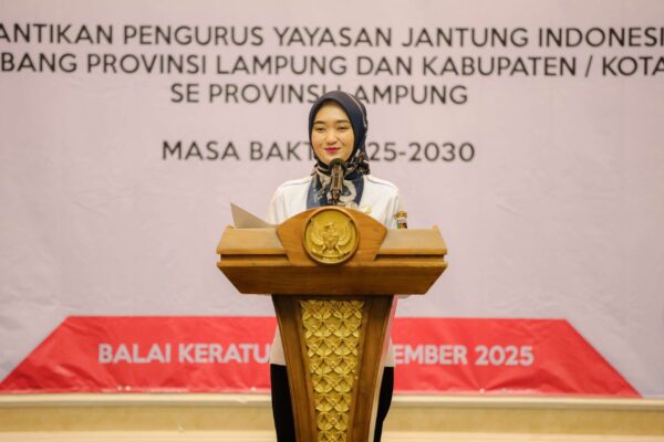 Wagub Jihan Nurlela Ajak Pengurus Yayasan Jantung Indonesia Jadi Garda Terdepan dalam Meningkatkan Kesadaran Kesehatan Jantung di Masyarakat