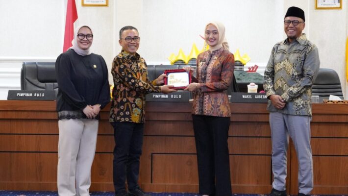 Pemprov Lampung Terima Kunjungan BULD DPD RI, Bahas Penguatan Kualitas Regulasi Daerah