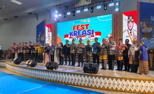 Festival Kreasi GTK 2025 Resmi Dibuka: Guru Berkreasi, Pendidikan Lampung Melangkah Maju