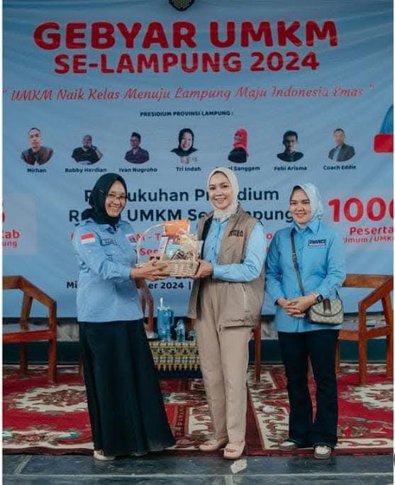 Ruang UMKM Provinsi Lampung Gelar Gebyar “Tumbuh Bersama dan Untuk Semua”