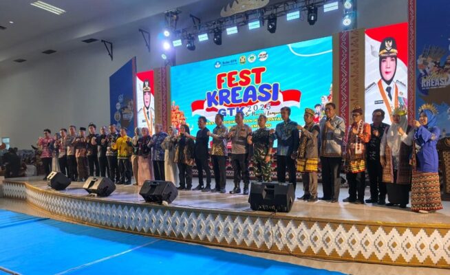 Festival Kreasi GTK 2025 Resmi Dibuka, Pemkot dan Pemprov Lampung Dorong Guru Inovatif dan Generasi Emas