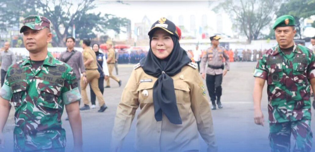 Wali Kota Eva Dwiana Pimpin Apel Kebangsaan dan Kesiapsiagaan Bencana 2025