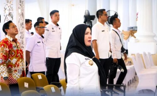 Wali Kota Eva Dwiana Hadiri Pengukuhan Pengurus ABPEDNAS Provinsi Lampung