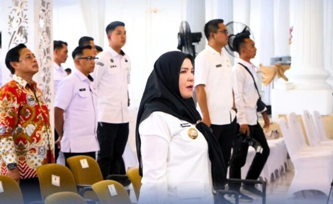 Wali Kota Eva Dwiana Hadiri Pengukuhan Pengurus ABPEDNAS Provinsi Lampung