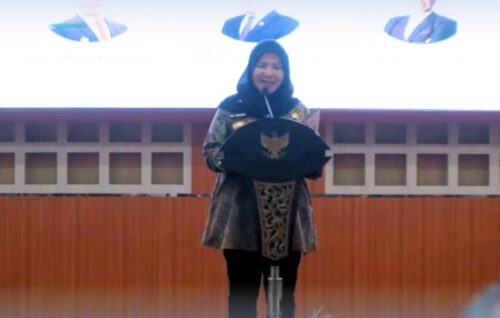 Wali Kota Eva Dwiana Buka Seminar Nasional APHTN-HAN Lampung 2025