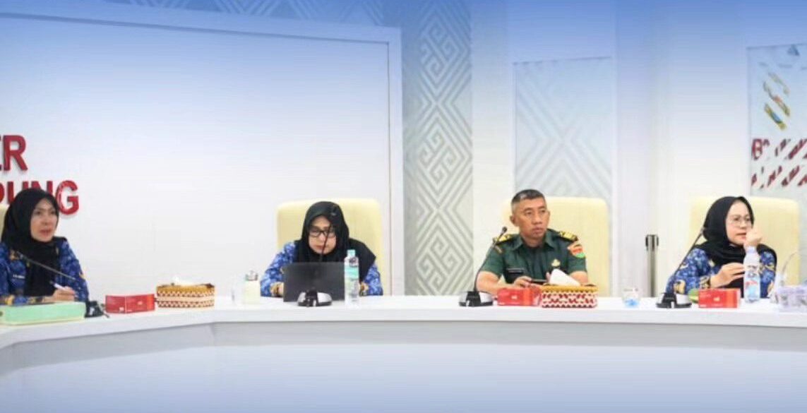 Pemkot Bandar Lampung Ikuti Rakor Pengendalian Inflasi 2025 yang Digelar Kemendagri