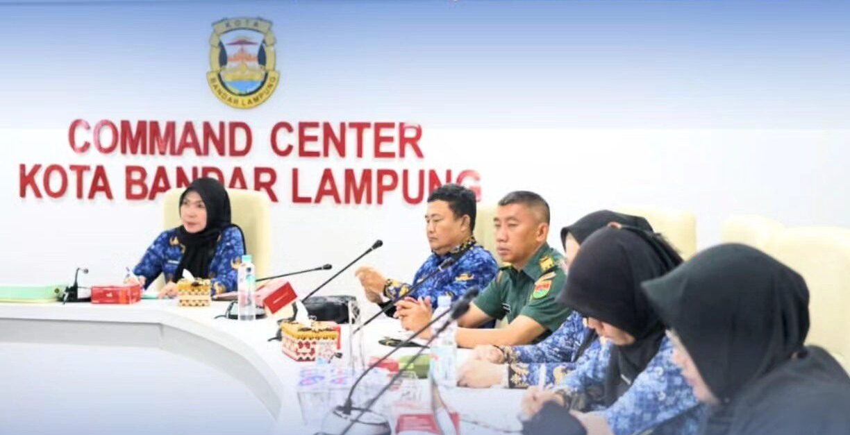 Pemkot Bandar Lampung Ikuti Rakor Pengendalian Inflasi 2025 yang Digelar Kemendagri