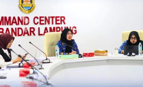 Pemkot Bandar Lampung Ikuti Rakor Pengendalian Inflasi 2025 yang Digelar Kemendagri