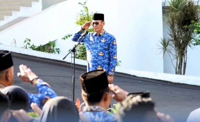 Pemerintah Kota Bandar Lampung Gelar Apel Bulanan ASN, Tegaskan Kedisiplinan dan Penguatan Pelayanan Publik