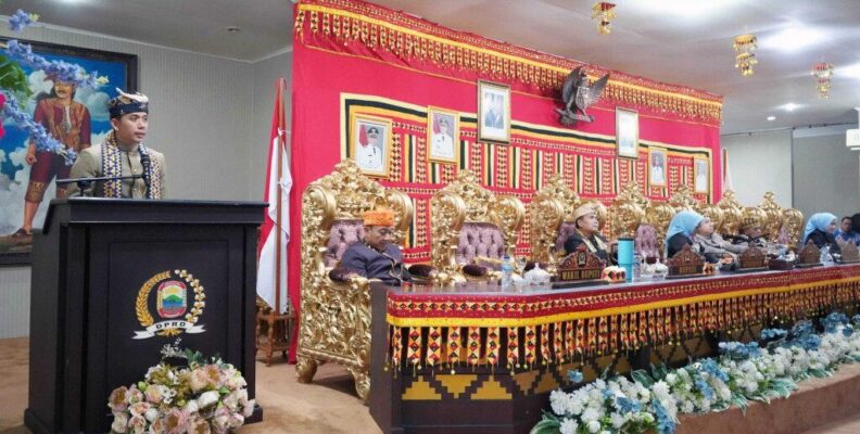 9 Bulan Kepemimpinan, Bupati Egi Paparkan Capaian Strategis pada HUT ke-69 Lampung Selatan