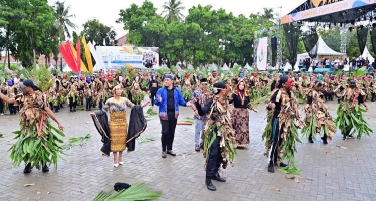 6.573 Peserta Ramaikan Pawai Budaya HUT ke-69 Lampung Selatan, Atraksi Terbesar Sepanjang Penyelenggaraan