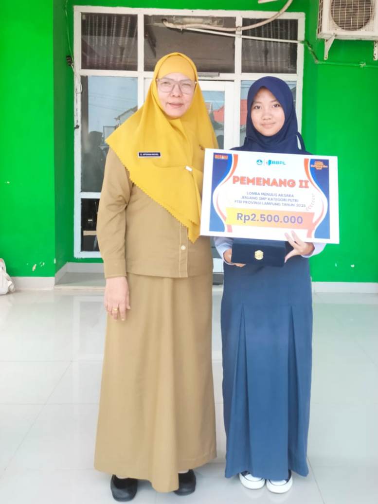Pelajar SMP Bandar Lampung Raih Prestasi di Festival Tunas Bahasa Ibu (FTBI) 2025