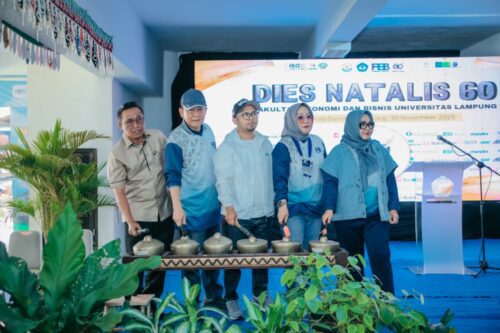 Dies Natalis 60 Tahun, FEB Unila Dorong Peran Alumni Majukan Pendidikan dan Ekonomi Provinsi Lampung