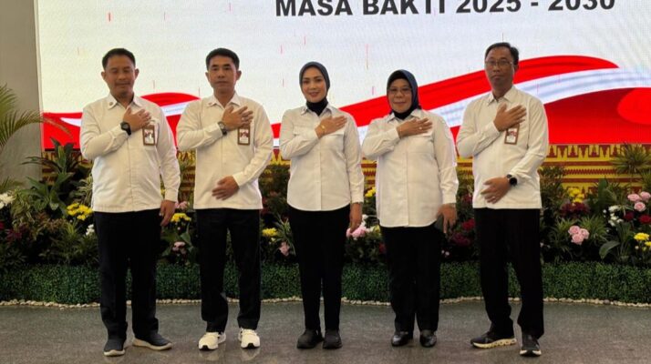 Resmi, Bupati Lambar ditetapkan menjadi Pelindung, Ketua DPRD sebagai Ketua PMI Lampung Barat