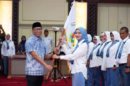 Gubernur Mirza Kukuhkan Jihan Nurlela sebagai Ketua Umum PKDL 2025–2030, Tegaskan Komitmen Lampung Ramah Disabilitas