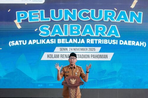 Peluncuran Aplikasi Saibara untuk Optimalisasi Retribusi Daerah dan Peningkatan Pelayanan Publik di Provinsi Lampung