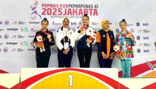 Lampung Tembus Peringkat 10 Nasional di POPNAS XVII 2025, Torehkan 8 Medali Emas