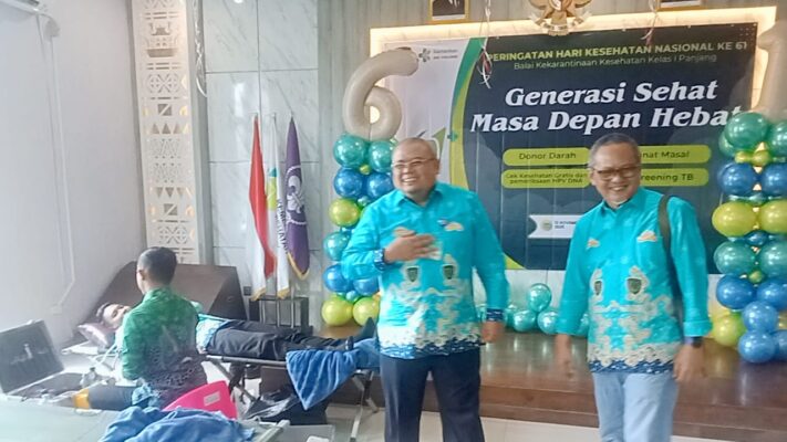 Balai Kesehatan Kelas I Panjang Gelar Layanan Kesehatan Gratis di Peringatan Hari Kesehatan Nasional ke-61