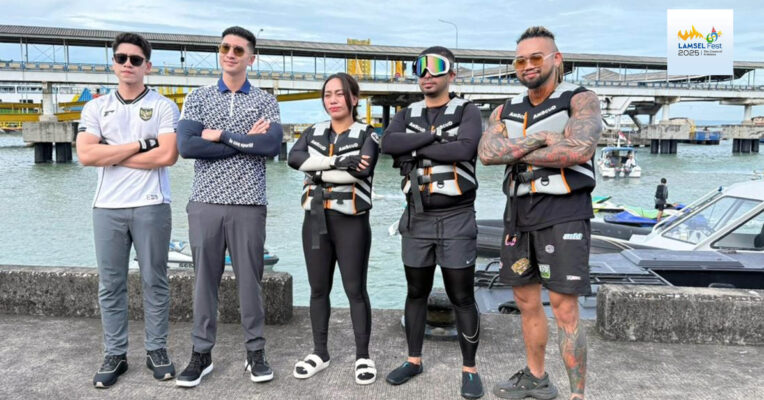 Atraksi Jetski Merak–Bakauheni Resmi Buka Lamsel Fest 2025, Zita Anjani Pimpin Langsung Penyeberangan Bersejarah