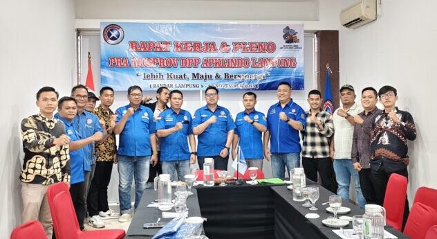 DPP Apklindo Lampung Gelar Rapat Kerja dan Sidang Pleno Pra-Musprov I 2025
