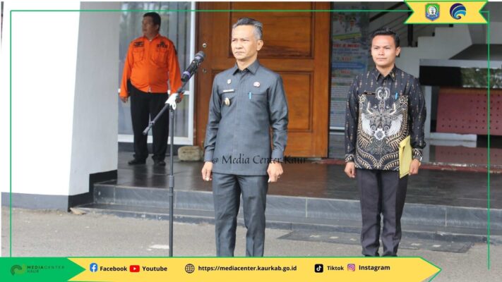 Perkuat Kesiapsiagaan Hadapi Potensi Bencana, Pemkab Kaur Gelar Apel Siaga