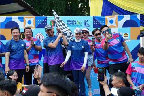 Gubernur Mirza Lepas Ribuan Peserta Smanda Fun Run 2025