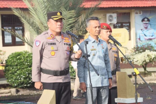 Apel Gelar Pasukan Operasi Lilin Nala 2025, Polres Kaur Siap Amankan Nataru