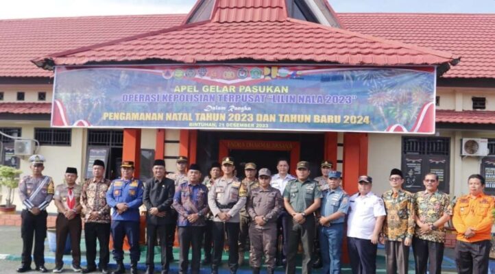 Apel Gelar Pasukan Operasi Lilin Nala 2025, Polres Kaur Siap Amankan Nataru