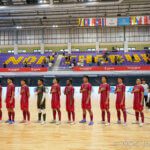 Timnas Futsal Indonesia di SEA Games Thailand 2025 di Nonthaburi Province Stadium, Senin (15/12). Foto: NOC Indonesia