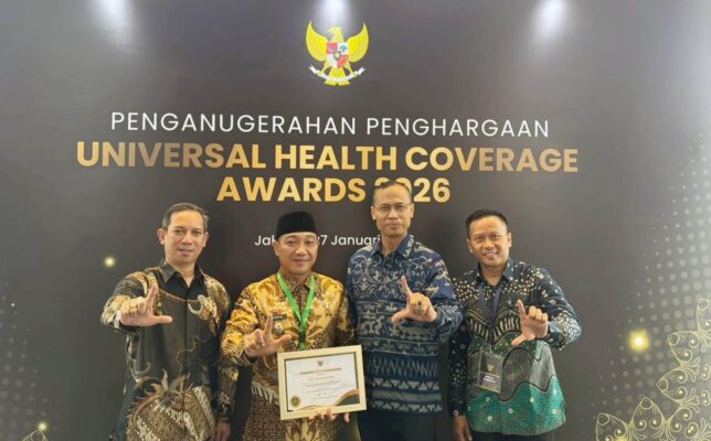 Lampung Selatan Raih UHC Award 2026, Komitmen Jaminan Kesehatan Masyarakat Diapresiasi