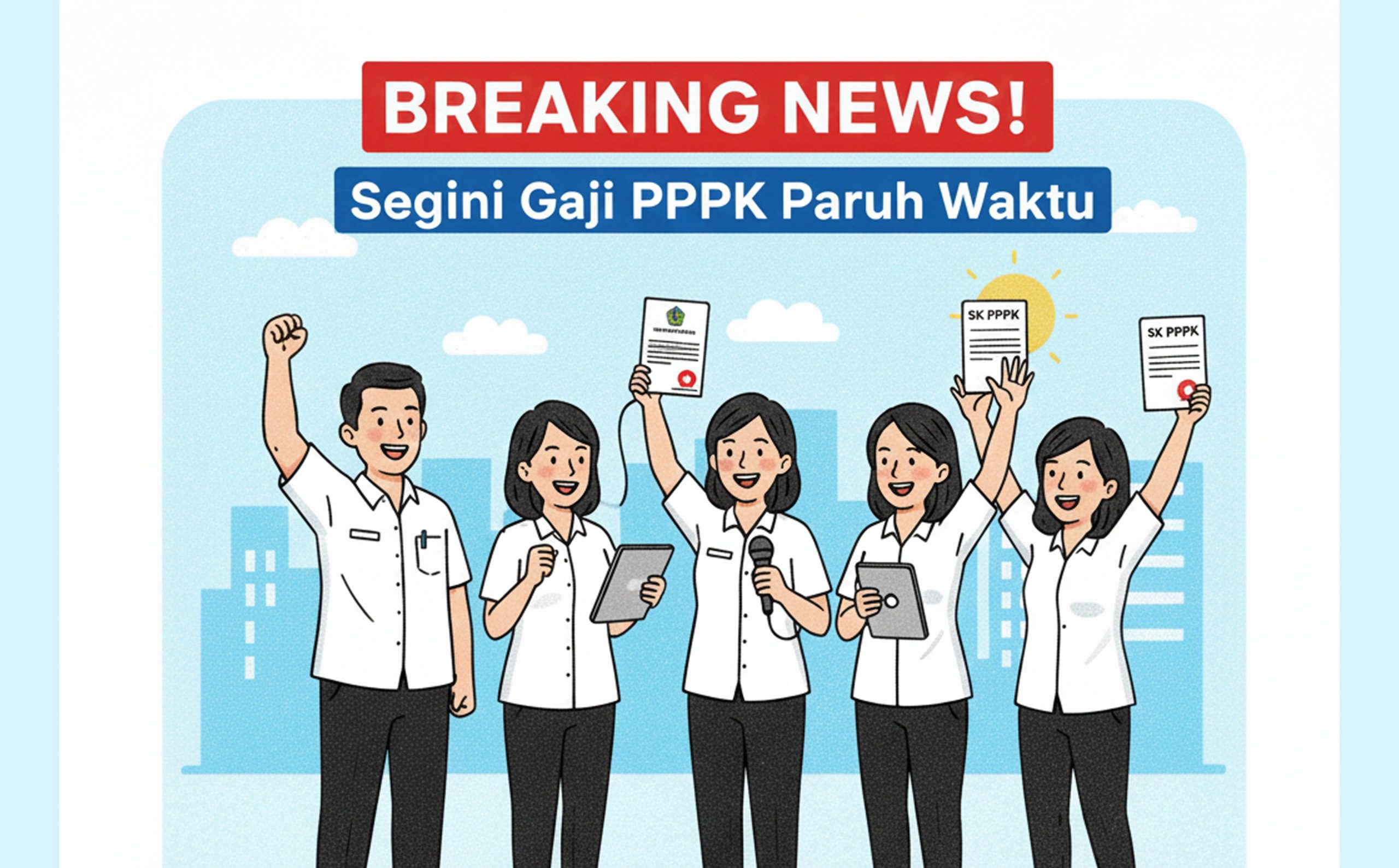 BREAKING NEWS! Segini Skema Gaji PPPK Paruh Waktu di Lampung Selatan