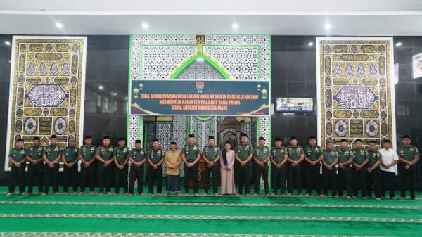 Pangdam XXI/Radin Inten Pimpin Peringatan Isra Mi’raj Nabi Muhammad SAW 1447 H/2026 M