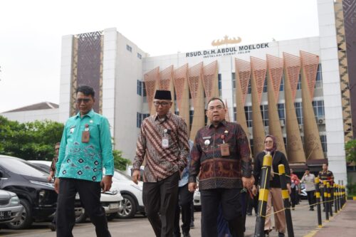 Hari Pertama Kerja 2026, Gubernur Lampung Pimpin Sidak Disiplin ASN