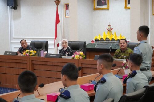 Temui Siswa Krida Nusantara, Wagub Lampung Tekankan Disiplin, Nasionalisme, dan Melek Teknologi