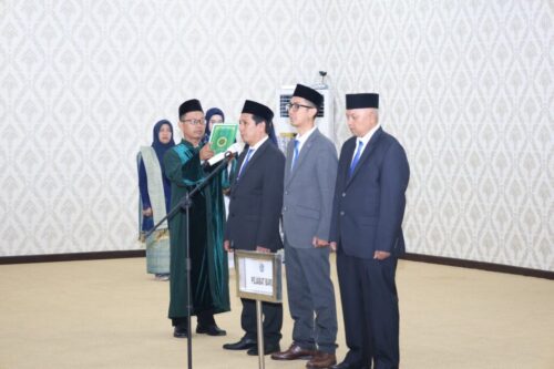 Rektor Lantik Tiga Wakil Dekan Baru Fakultas Teknik 2026-2030