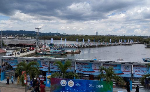 Pulau Pasaran Sentra Pengolahan Ikan Teri Terbesar di Lampung