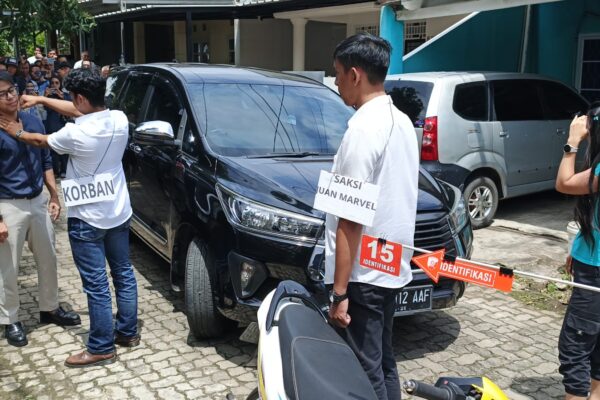 Rekonstruksi Penganiayaan Verrel, Tersangka Handi Dua Kali Pukul Korban