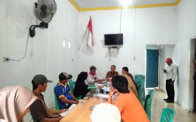 PJ Pekon Dadimulyo Pimpin Rapat Panitia Persiapan PAW Kepala Pekon