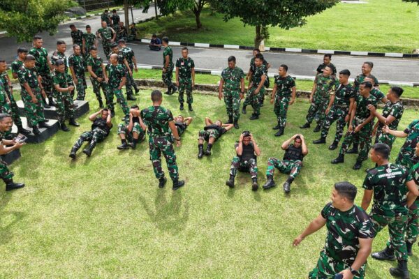 Yonif 7 Marinir Gelar Lomba Antar Kompi di Pesawaran, Perkuat Jiwa Korsa Prajurit