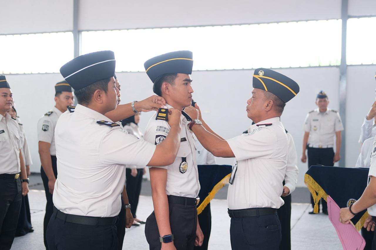 33 Pegawai Lapas Narkotika Kelas IIA Bandar Lampung Naik Pangkat, Apresiasi Dedikasi dan Kinerja Petugas Pemasyarakatan