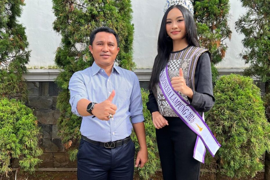 Bupati Lampung Barat Dukung Agita Nazara di Puteri Indonesia 2026, Dorong Promosi Budaya Lampung