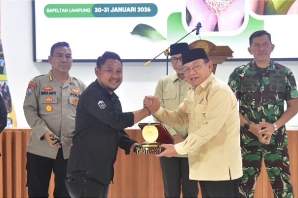 Pengurus KTNA Provinsi Lampung 2026–2031 Dikukuhkan, DPRD Lampung Dorong Penguatan Petani dan Nelayan